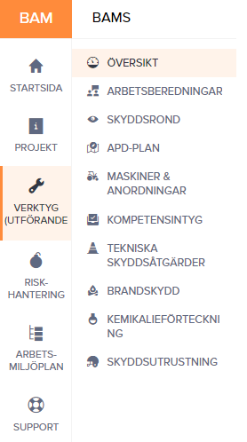 BAS-U VERKTYG UNDER UTFÖRANDE BAS-U VERKTYG UNDER UTFÖRANDE